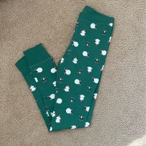 Old Navy Festive Long Johns - Size Medium Tall